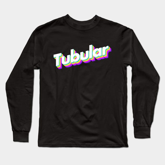 Tubular Long Sleeve T-Shirt by Popvetica